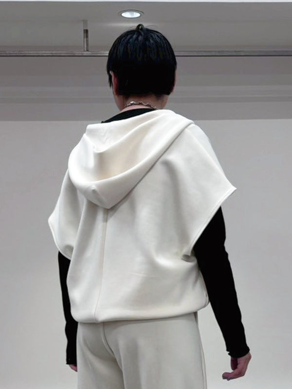 ダンボールニットフーディベスト