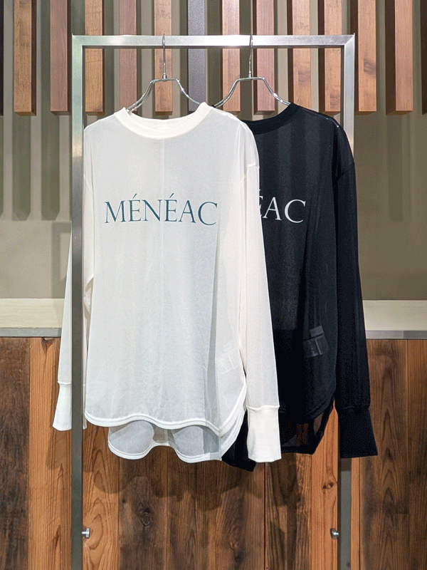 MENEACロゴカットソー