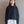 KNIT HOODIE GEORGETTE INNER SET