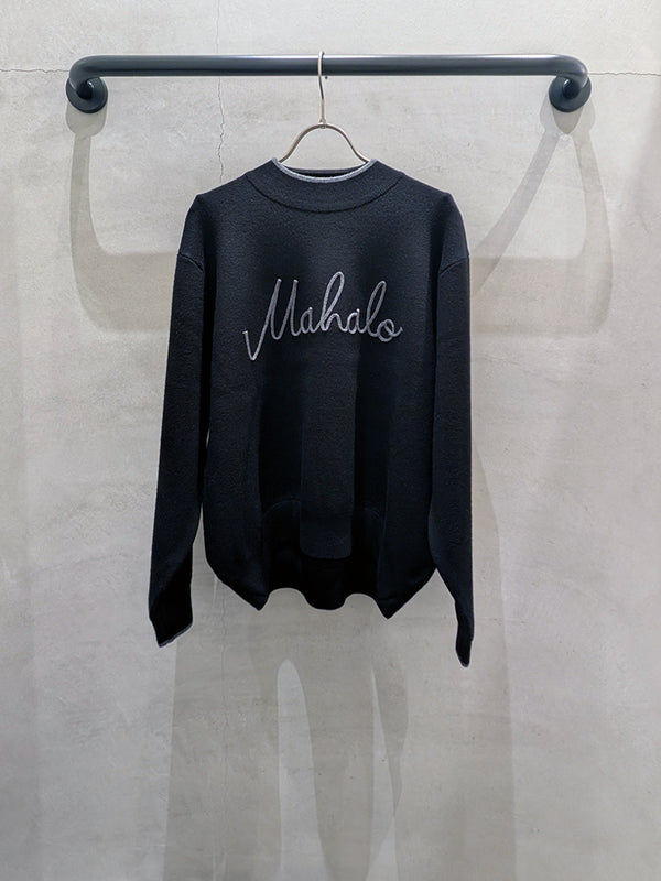 Mahaloロゴニットプルオーバー