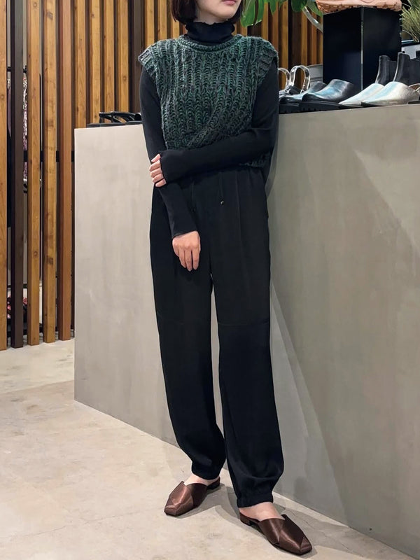 ロービングヤーンニットベスト