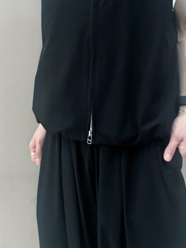 FUNCTIONAL ZIP TANK BLOUSON