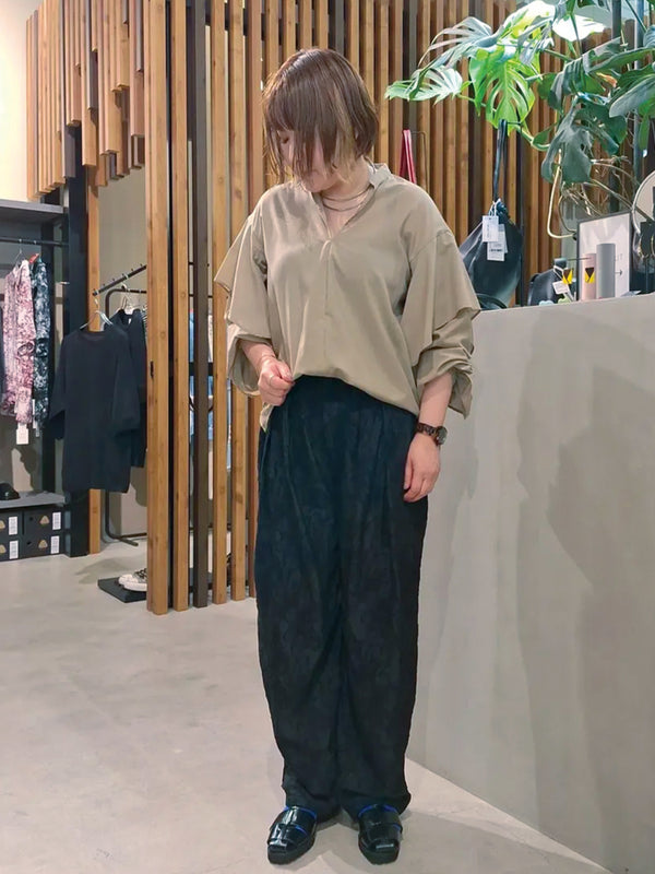 マシンウォッシャブルブラウス