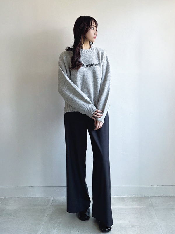 HAKANIEMI刺繍ニット