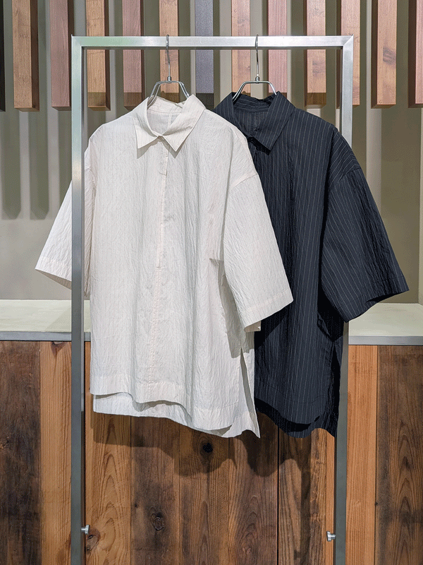 ストライプシャツ