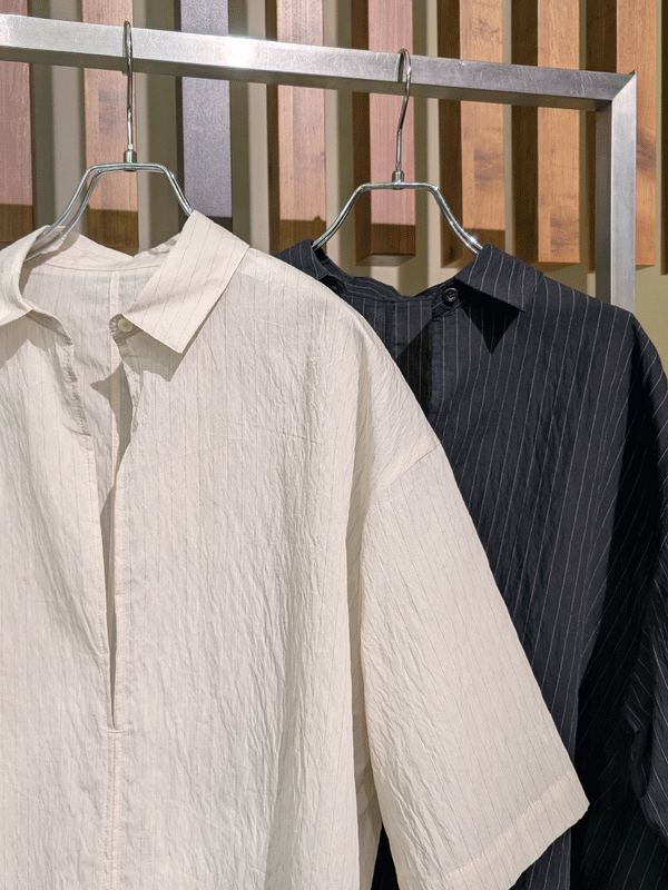 ストライプシャツ