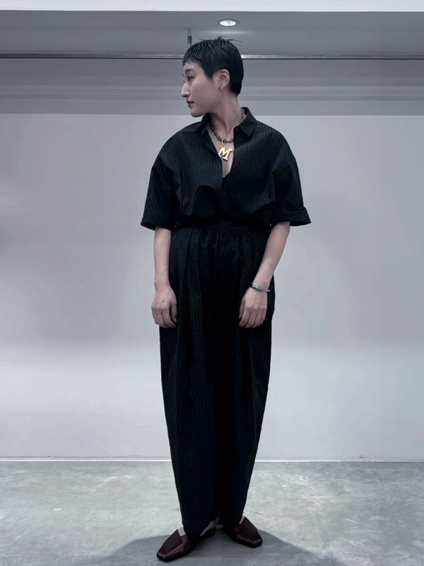 ストライプシャツ