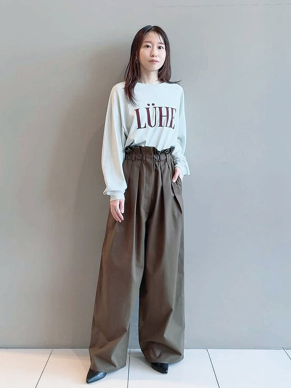 LUHEロゴカットソー
