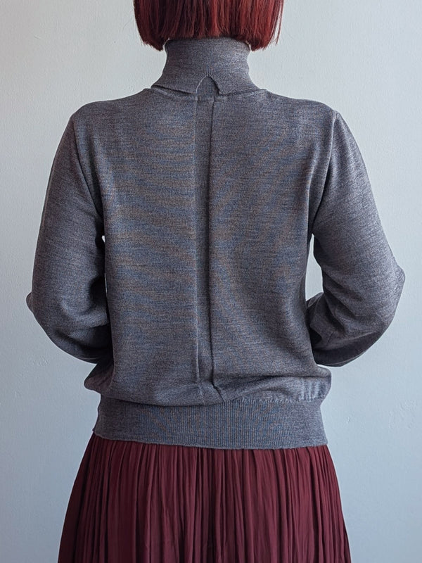 キャッシュウールタートルニット