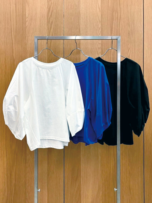 ランタンスリーブTシャツ