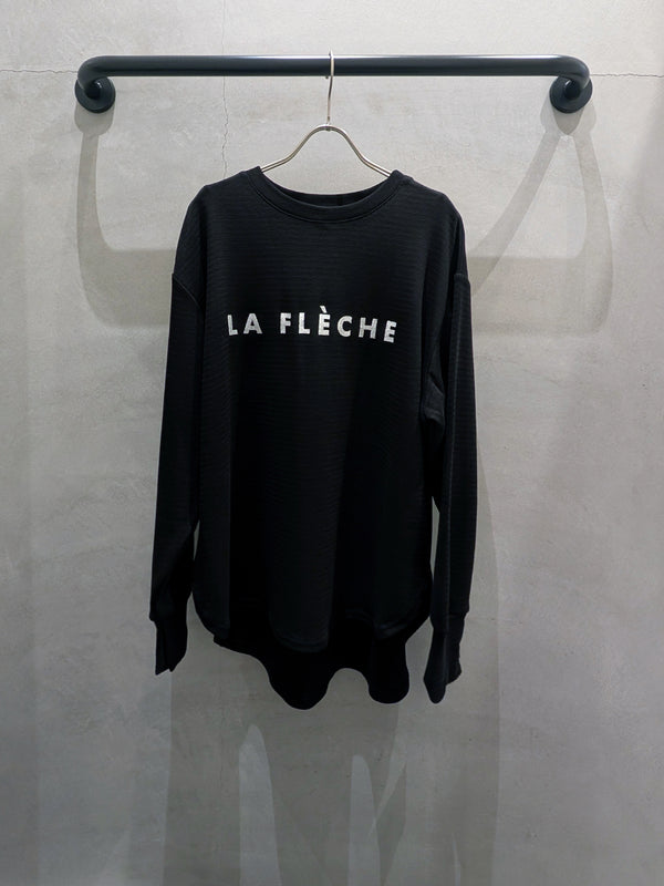 LAFLECHEロゴウェーブニット