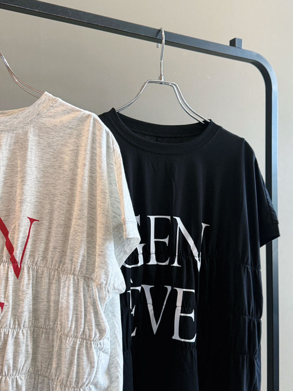 GENEVEシャーリングTシャツ