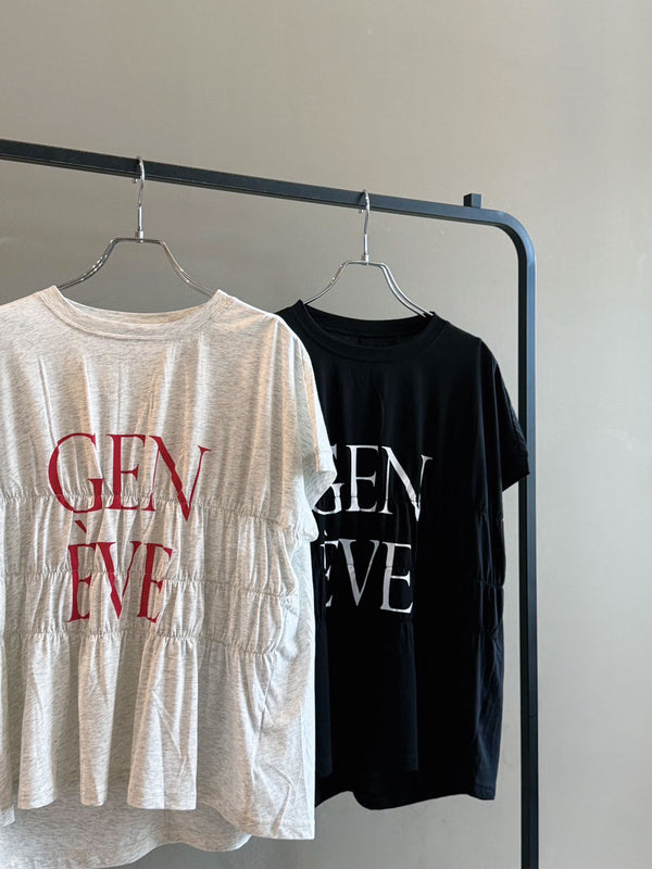 GENEVEシャーリングTシャツ