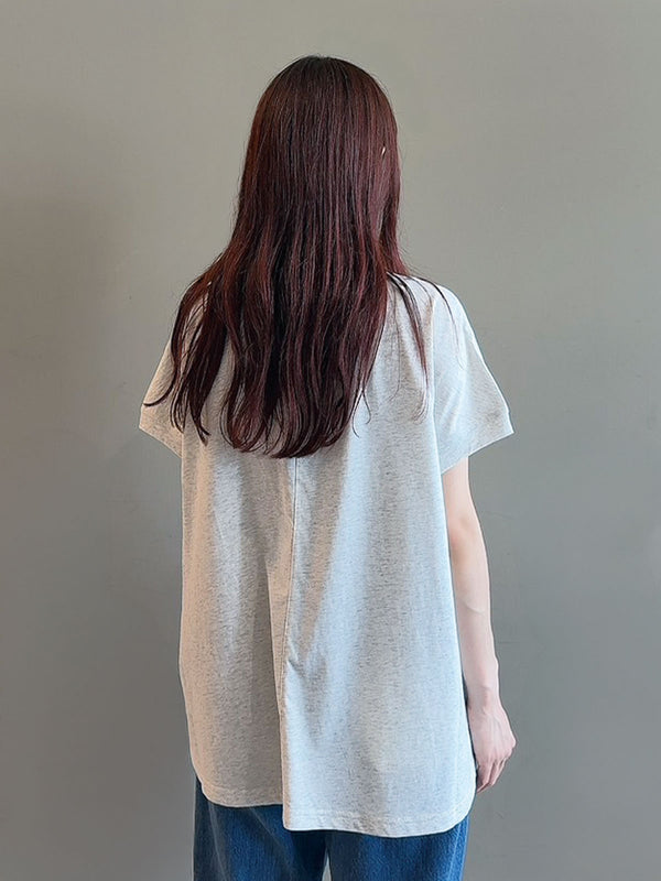 GENEVEシャーリングTシャツ