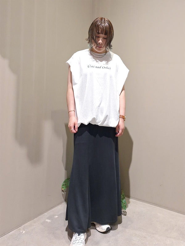 ドロストフレンチスリーブTシャツ