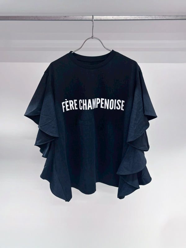 FERECAHMPENOISE袖フレアTシャツ