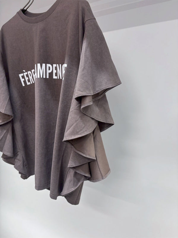 FERECAHMPENOISE袖フレアTシャツ