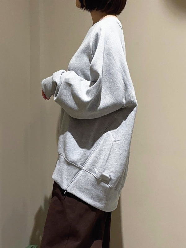 裏起毛トレーナー