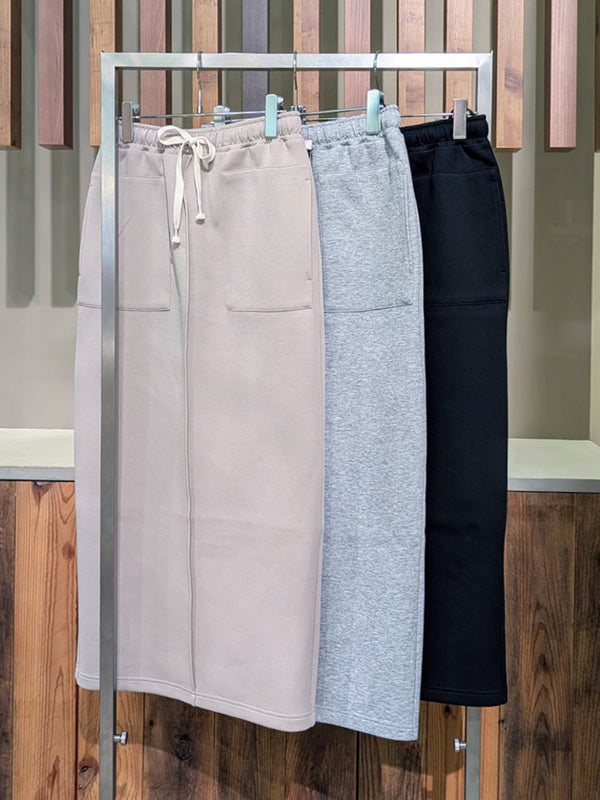 コットンダンボールタイトスカート