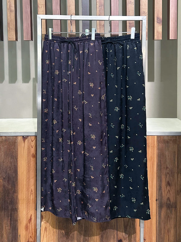 FLOWER PRINT PANTS