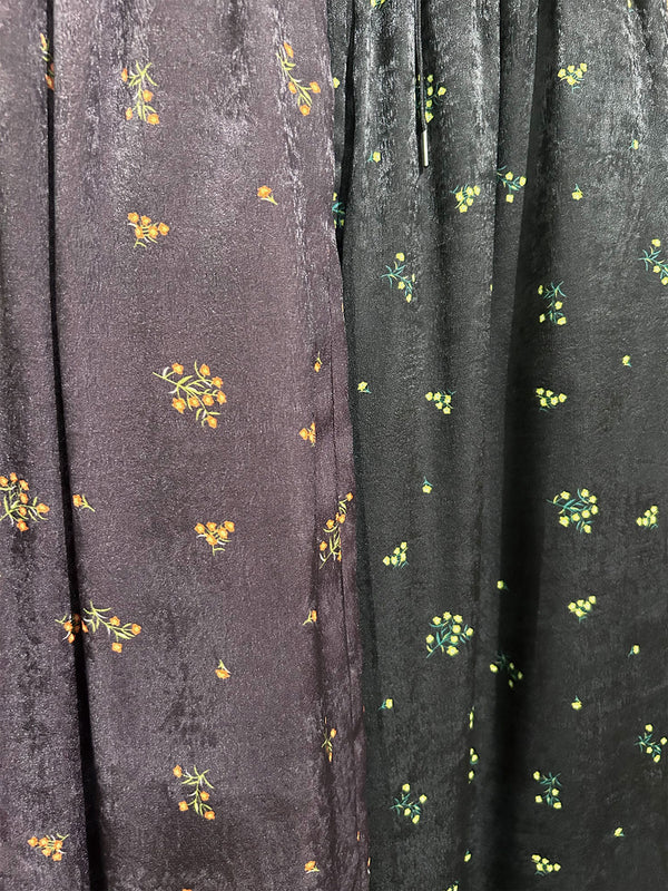 FLOWER PRINT PANTS