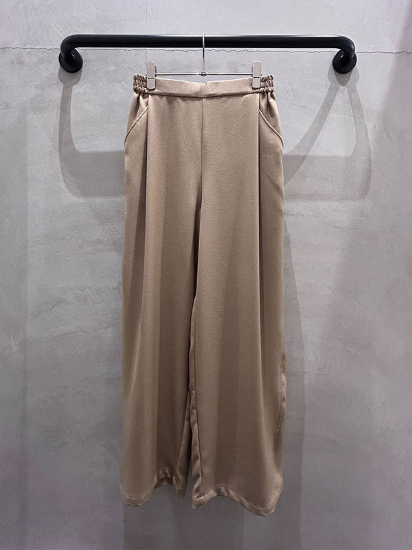 COCOON LIKE WOOL PANTS
