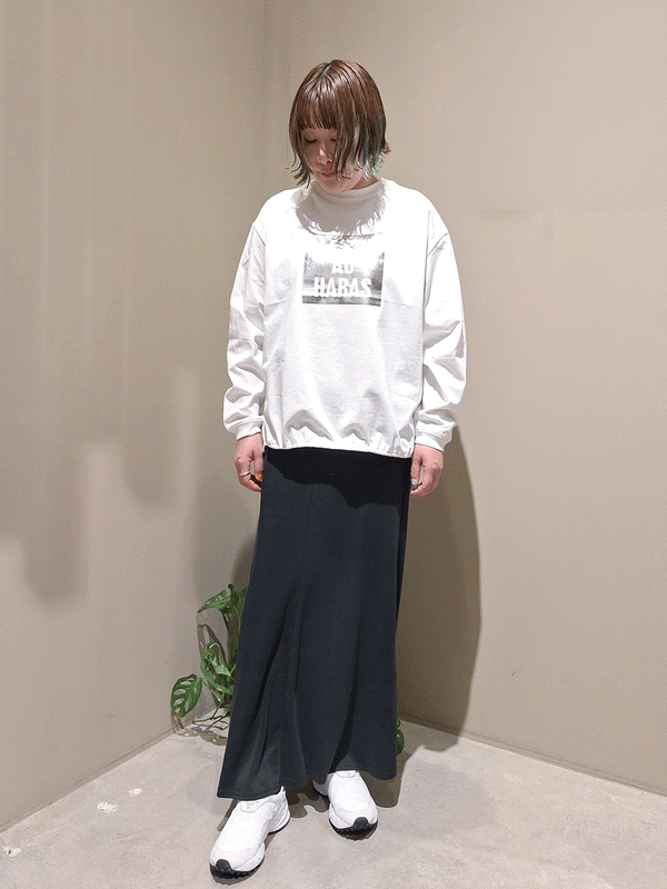 キュプラタッチマーメイドスカート