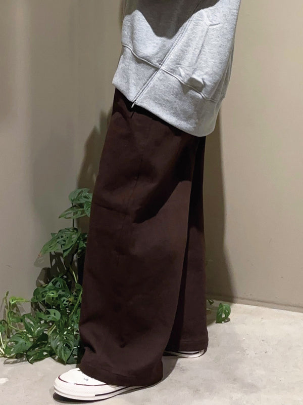 裏起毛イージーコクーンパンツ