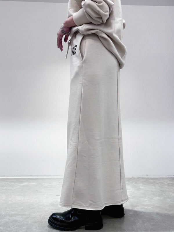 NCEロゴ裏起毛スカート