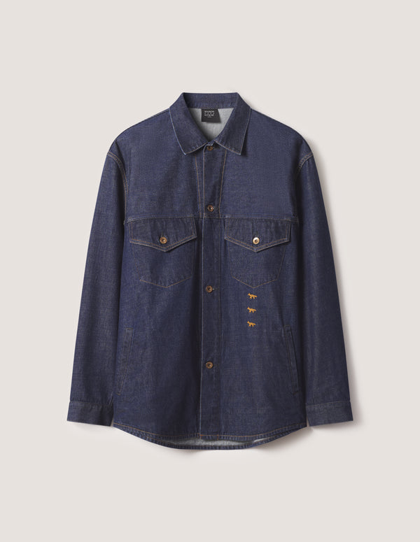 MAISON KITSUNÉ X KURO DENIM SHIRT