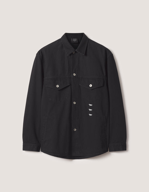 MAISON KITSUNÉ X KURO DENIM SHIRT