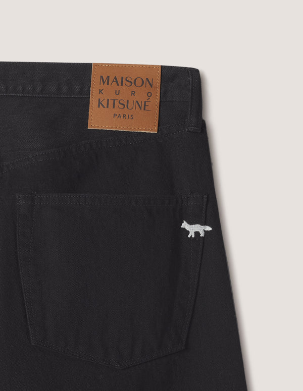 MAISON KITSUNÉ X KURO SELVEDGE DENIM PANTS