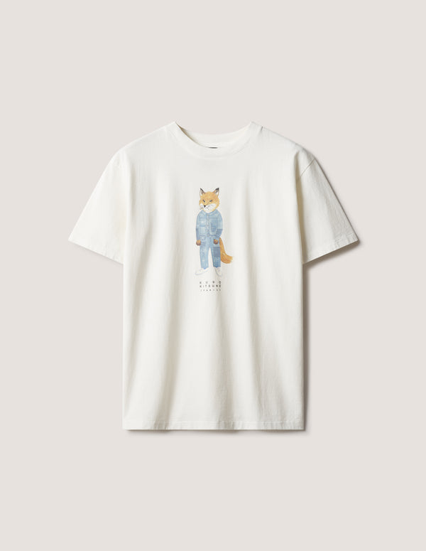 MAISON KITSUNÉ X KURO THE CRAFTED FOX TEE