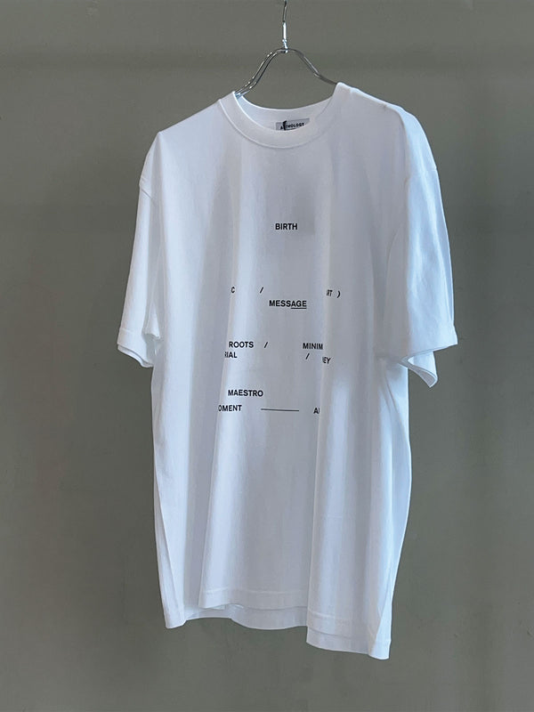 ANTHOLOGY WORDS T-shirts