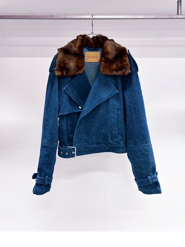 TROOP JACKET DENIM BLUE