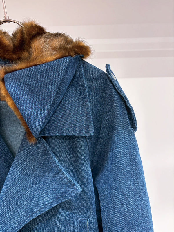 TROOP JACKET DENIM BLUE