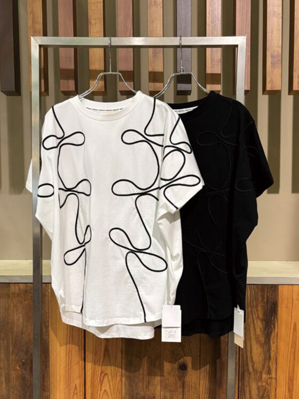 cord embroidery Tee