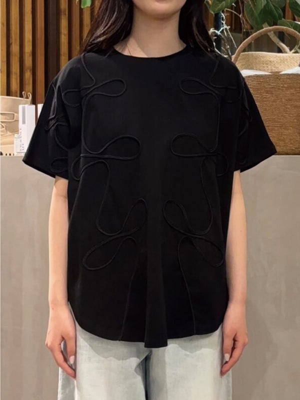 cord embroidery Tee