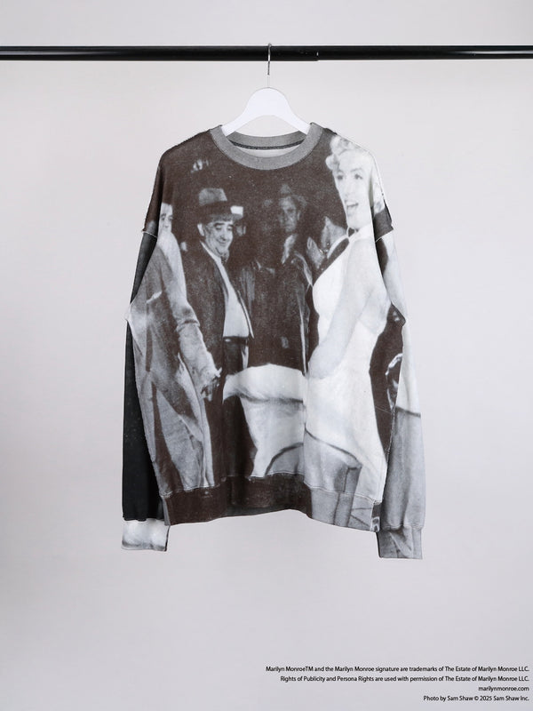 MARILYN MONROE INKJET PRINT SWEAT