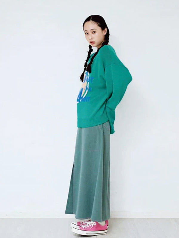 OVER THE MOON KNIT TOP