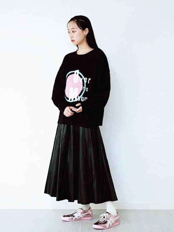 OVER THE MOON KNIT TOP