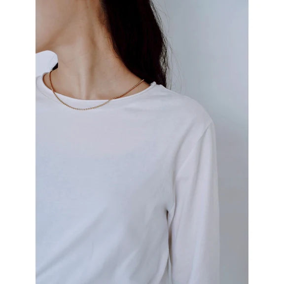BASIC CREWNECK L/S TEE