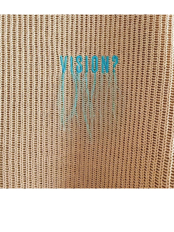 VISION LOGO KNIT TOP