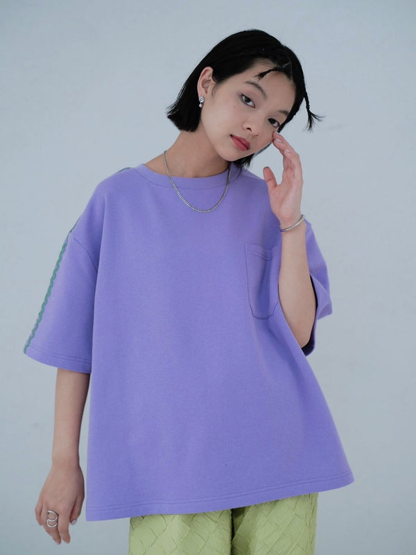 RICK RACK TAPE SS SWEATSHIRTS
