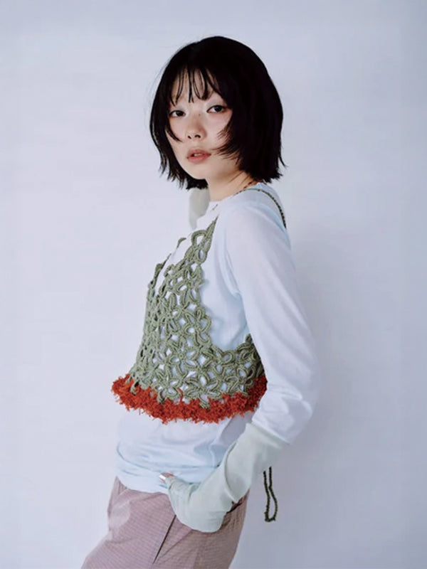 CROCHET BUSTIER