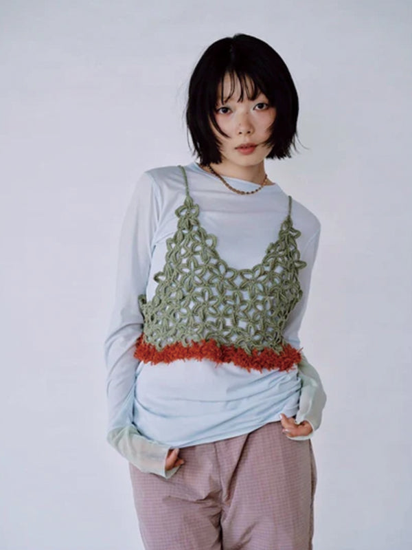 CROCHET BUSTIER