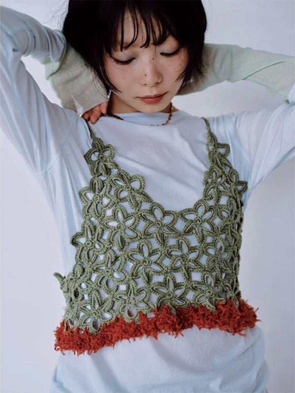 CROCHET BUSTIER