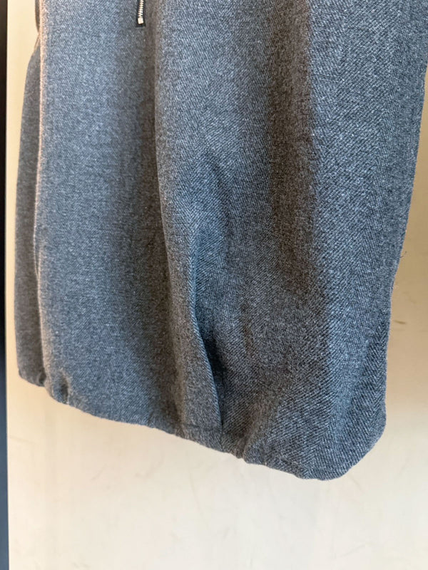 Wool High Neck Vest