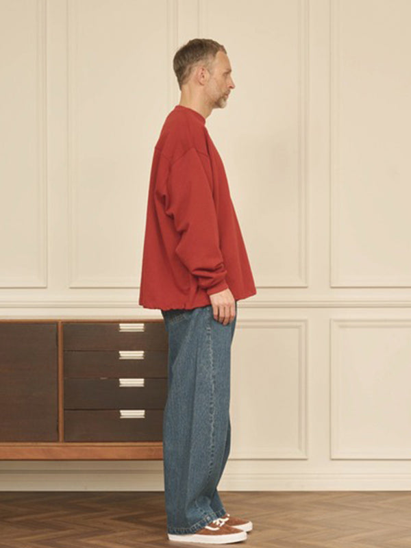 SWITCH STITCH PILE SWEAT / WALT