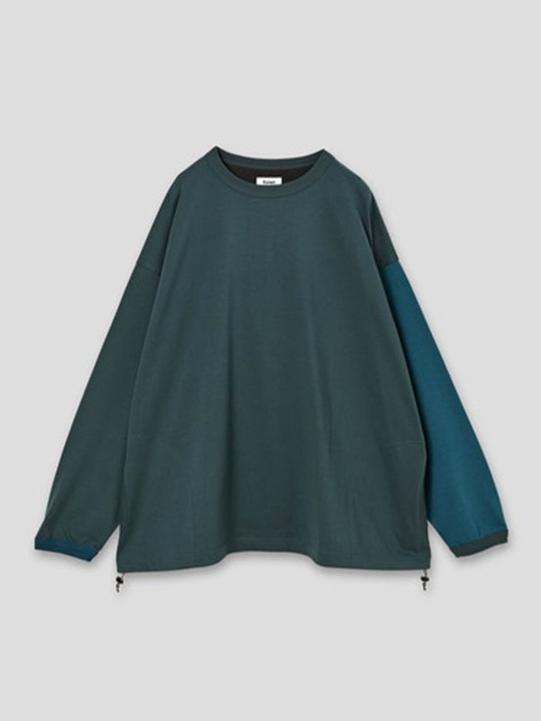 BI COLOR SLEEVE TOP / NAGEL